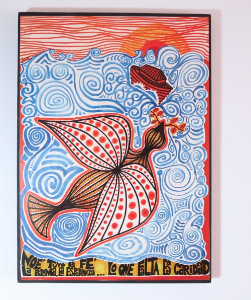 Noe Tuvo la fe la paloma la esperanza