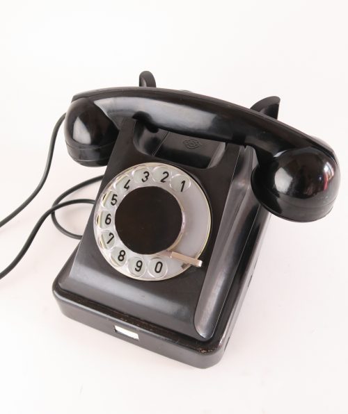Telefono URSS baquelita Negro piramide_3