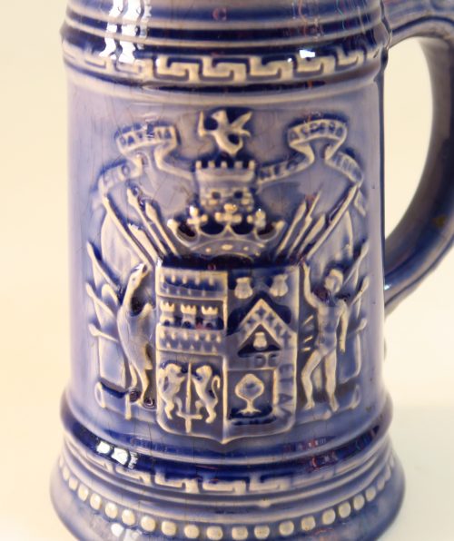 Jarro Loza Valdivia Azul Escudo Ciudad Osorno_5